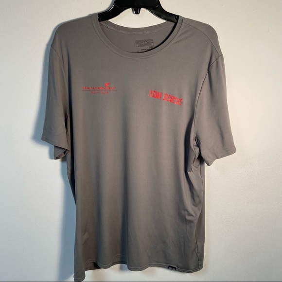 Patagonia Men’s T-Shirt Short Sleeve Gray XL - Picture 5 of 10